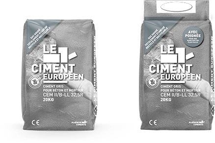 Ciment gris CE/ CEM II, 32,5, 35 kg